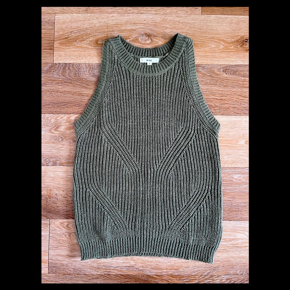 NWT -  Sleeveless Knit Top